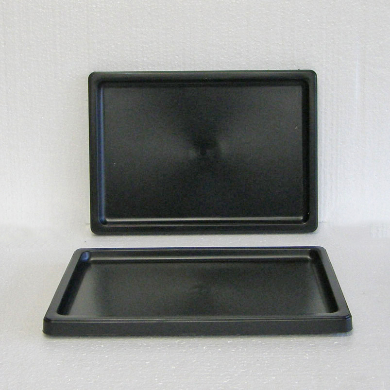 Black Rectangle Tray