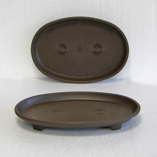 Brown Oval Tray